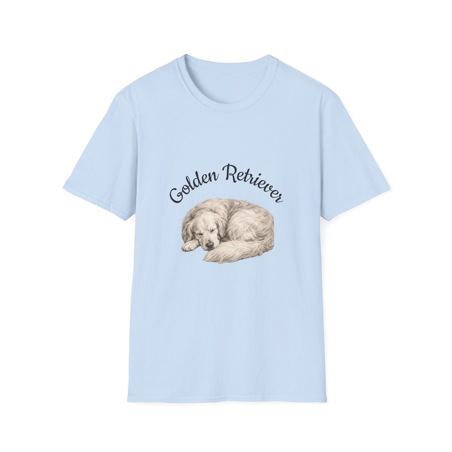Golden Retriever T-Shirt — Vintage Breed Art & History Gift