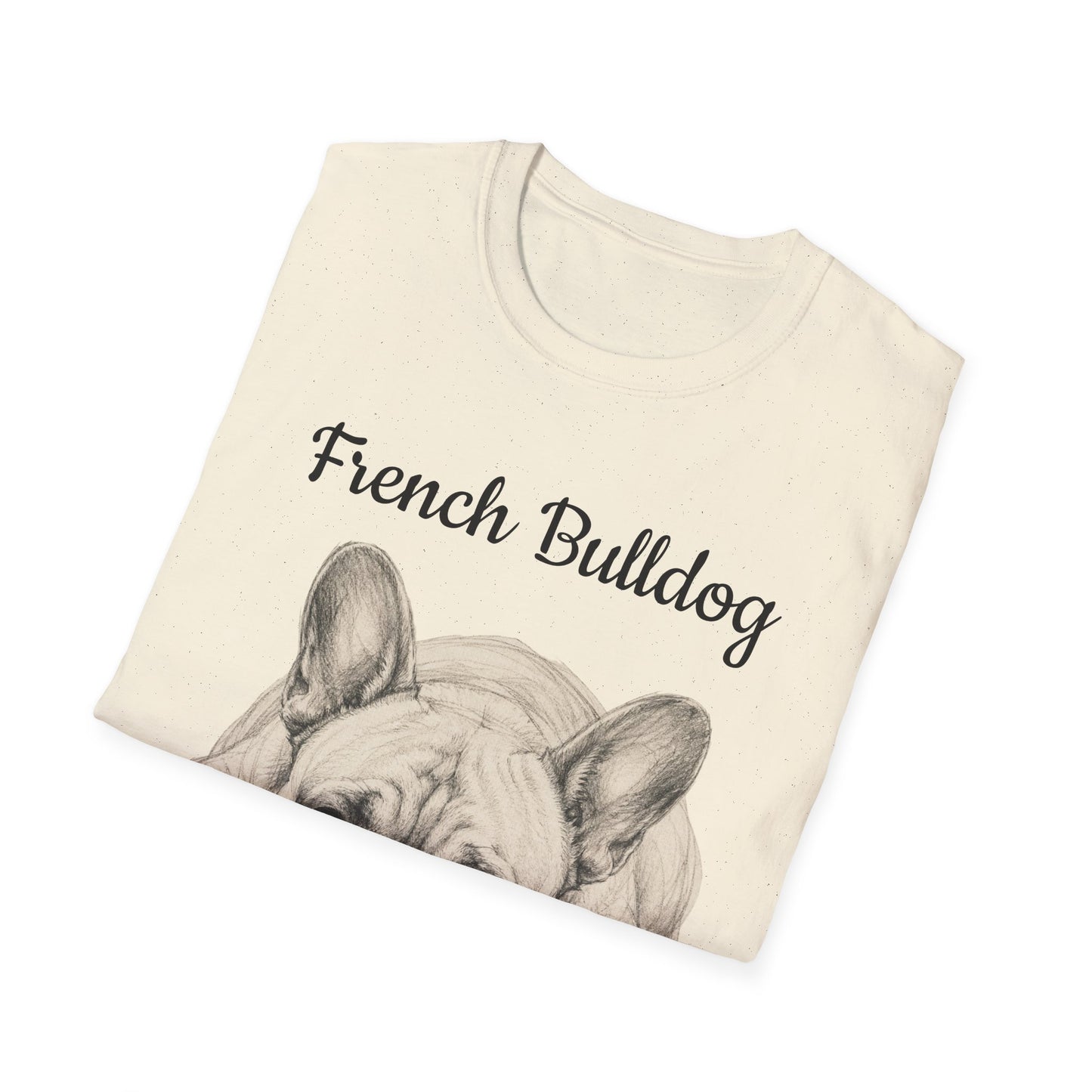 French Bulldog T-Shirt — Vintage Illustration Paw Print Tee
