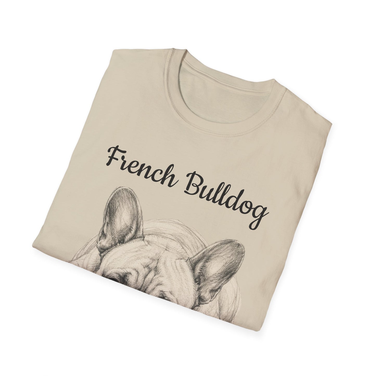 French Bulldog T-Shirt — Vintage Illustration Paw Print Tee