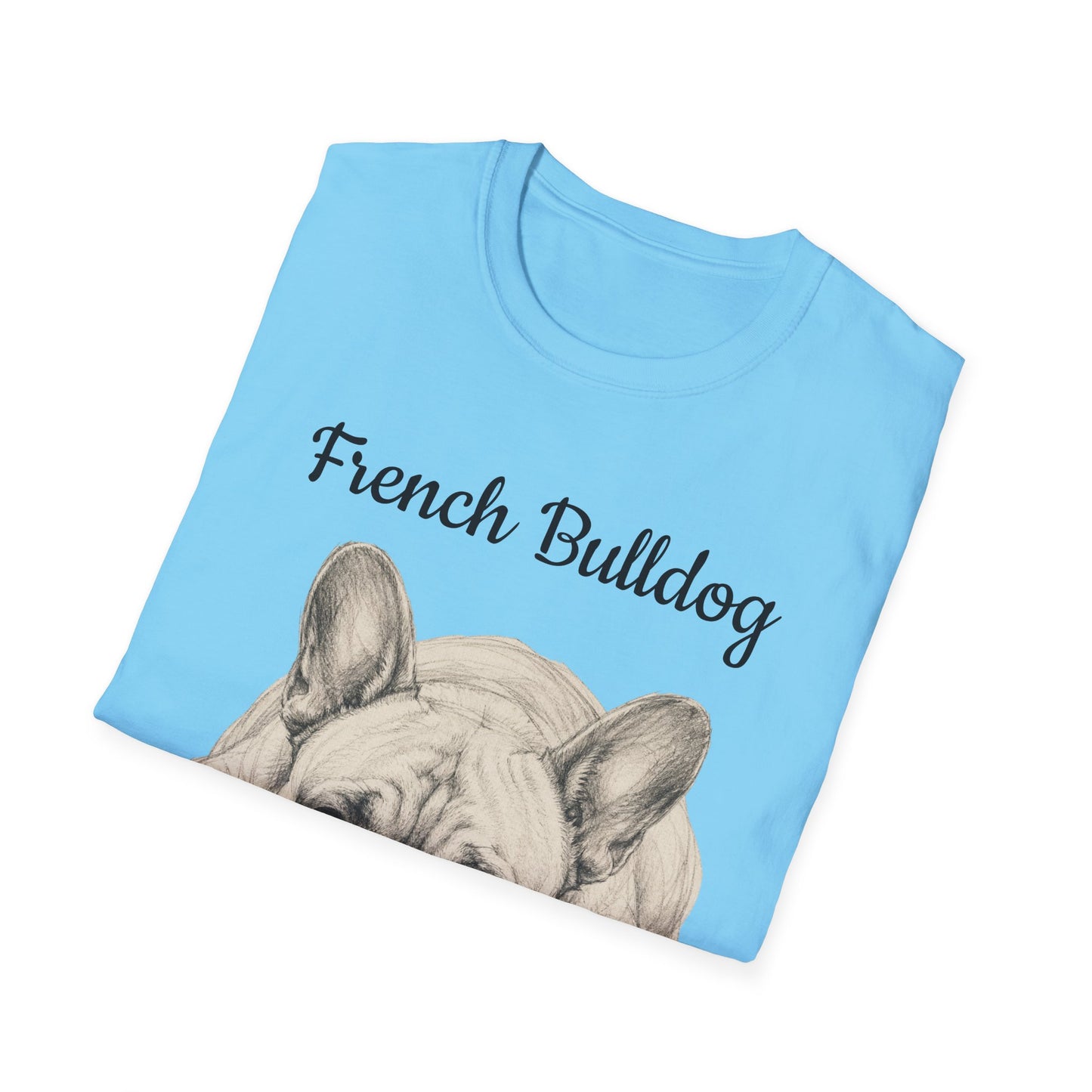 French Bulldog T-Shirt — Vintage Illustration Paw Print Tee