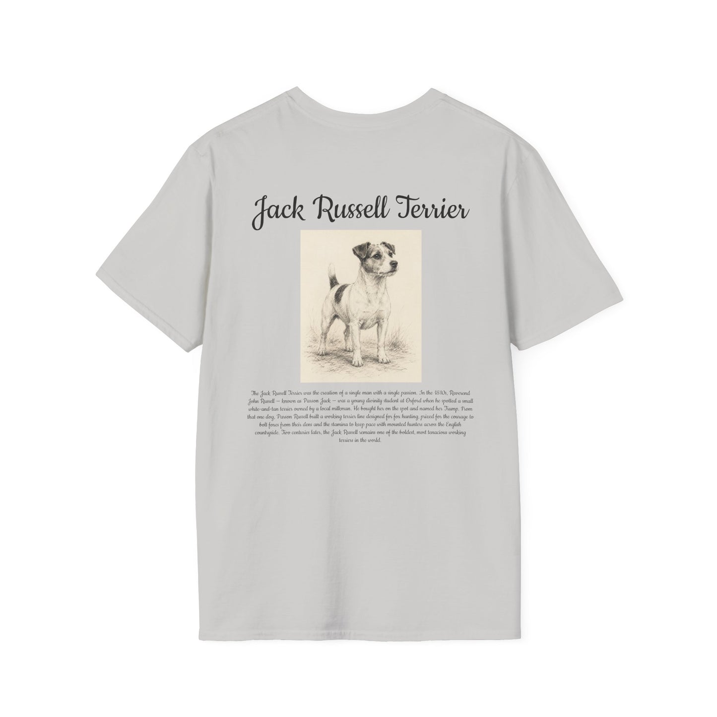 Jack Russell Terrier T-Shirt — Vintage Breed Art & History Gift