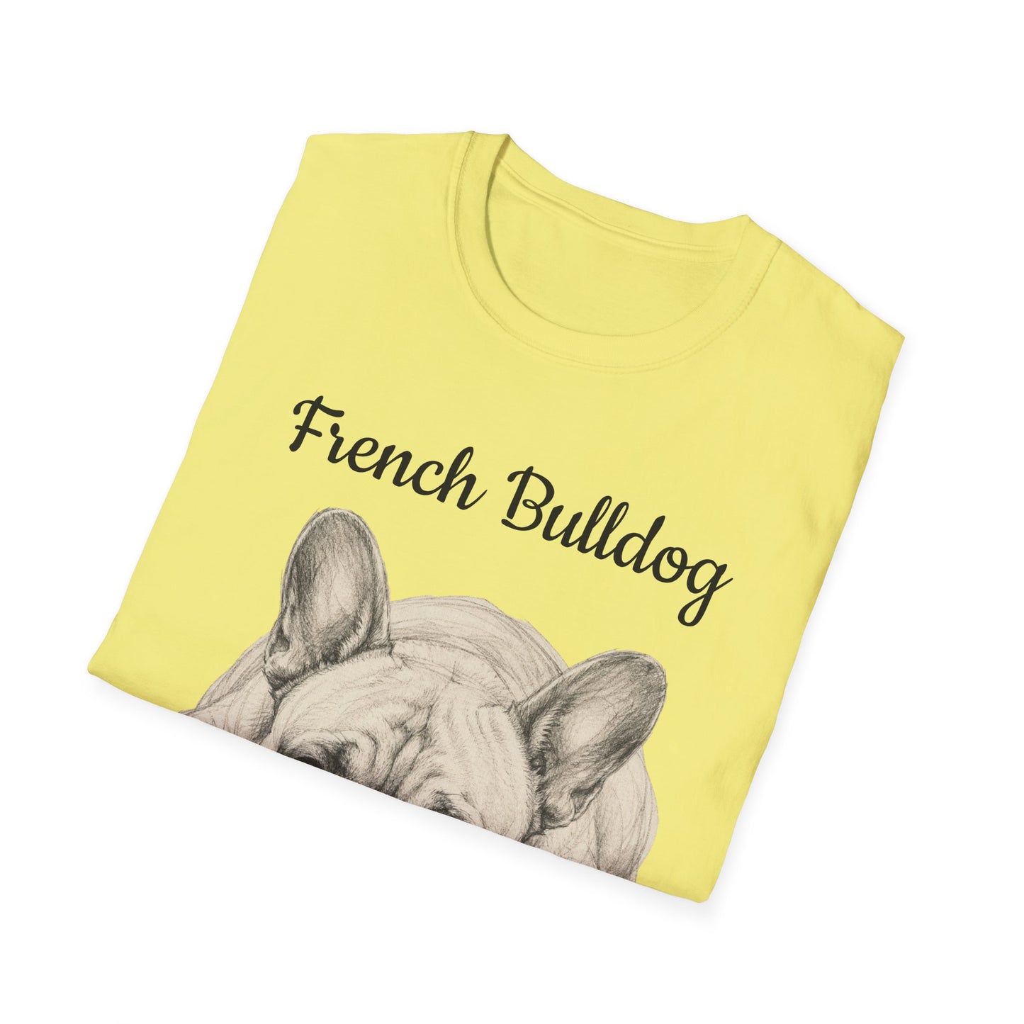 French Bulldog T-Shirt — Vintage Illustration Paw Print Tee