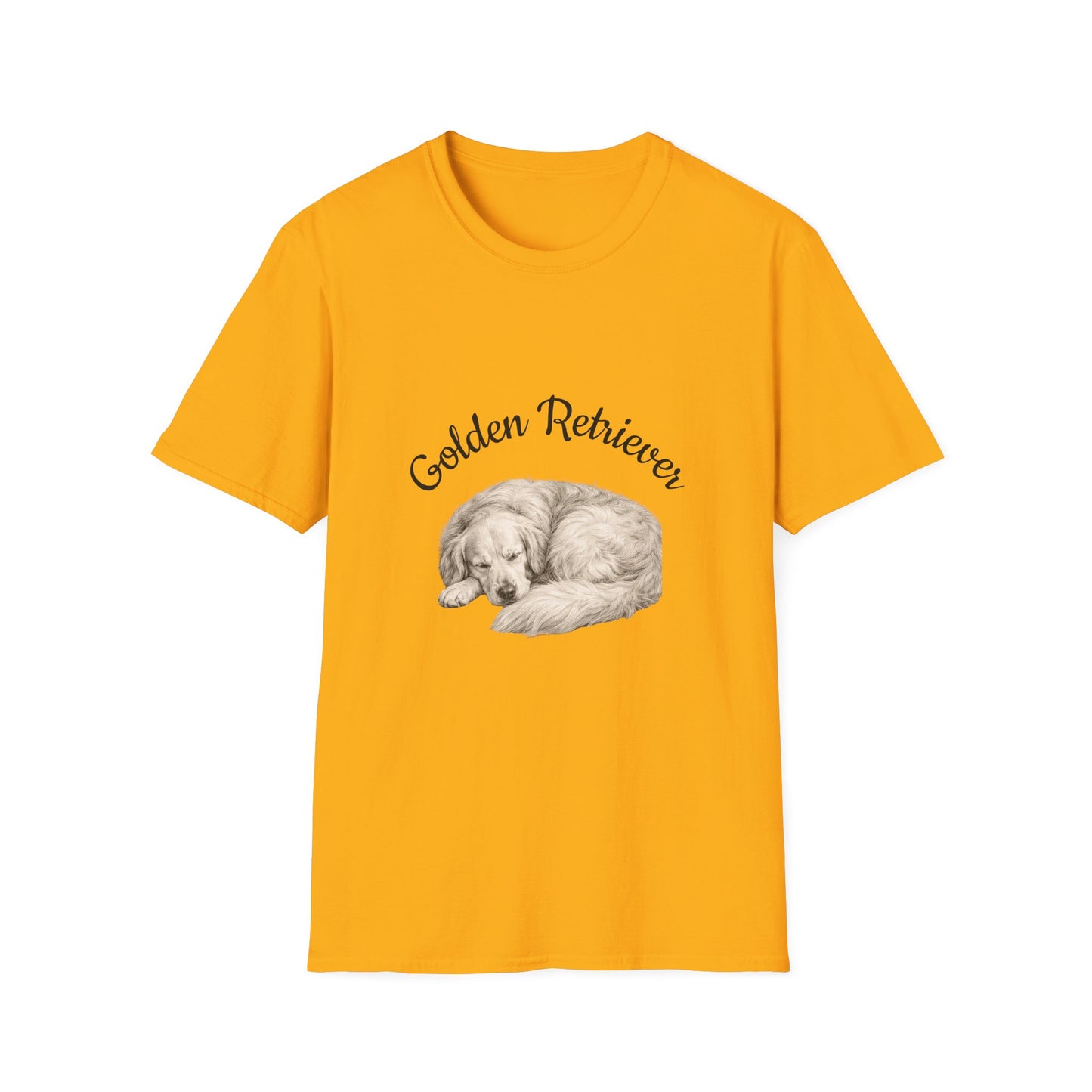 Golden Retriever T-Shirt — Vintage Breed Art & History Gift
