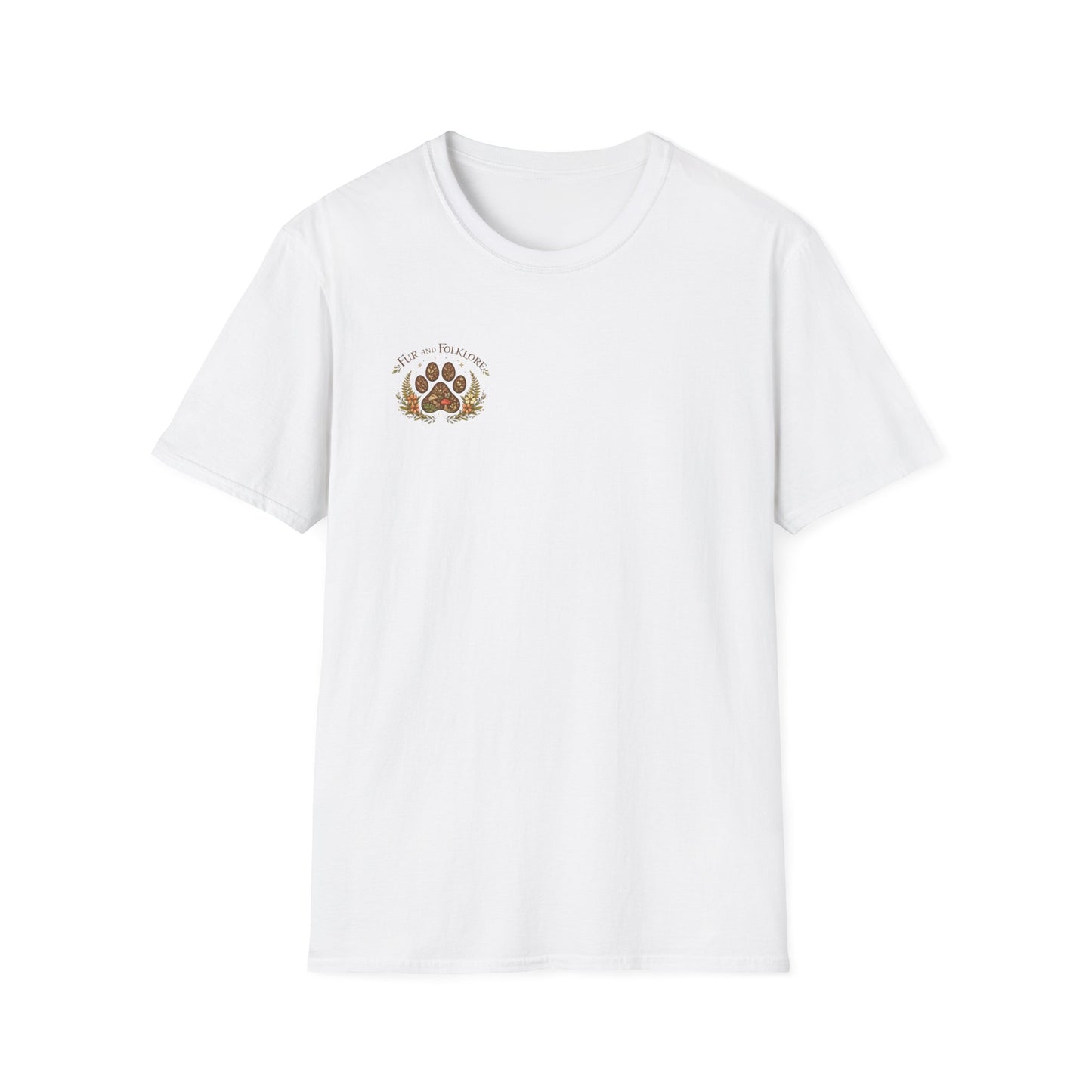 Dachshund Graphic T-Shirt — Vintage Sketch Paw Print Tee