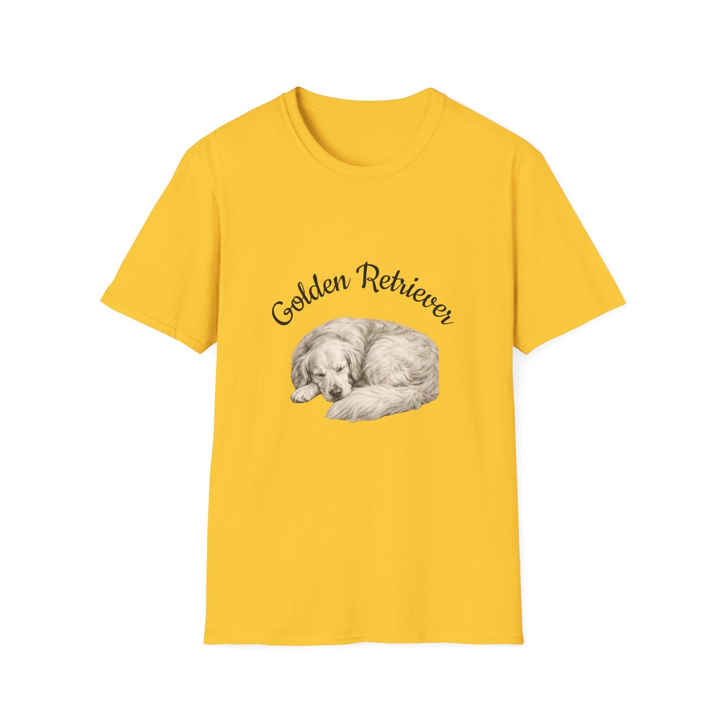 Golden Retriever T-Shirt — Vintage Breed Art & History Gift