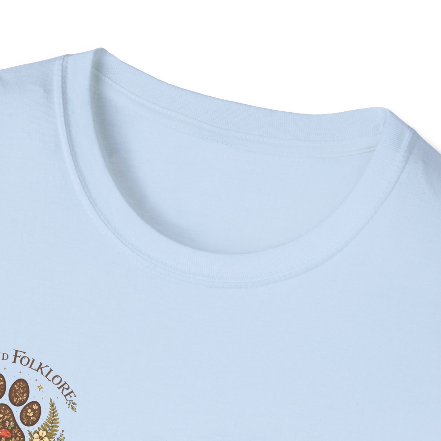 Scottish Fold Cat T-Shirt — Illustrated Breed Portrait Tee