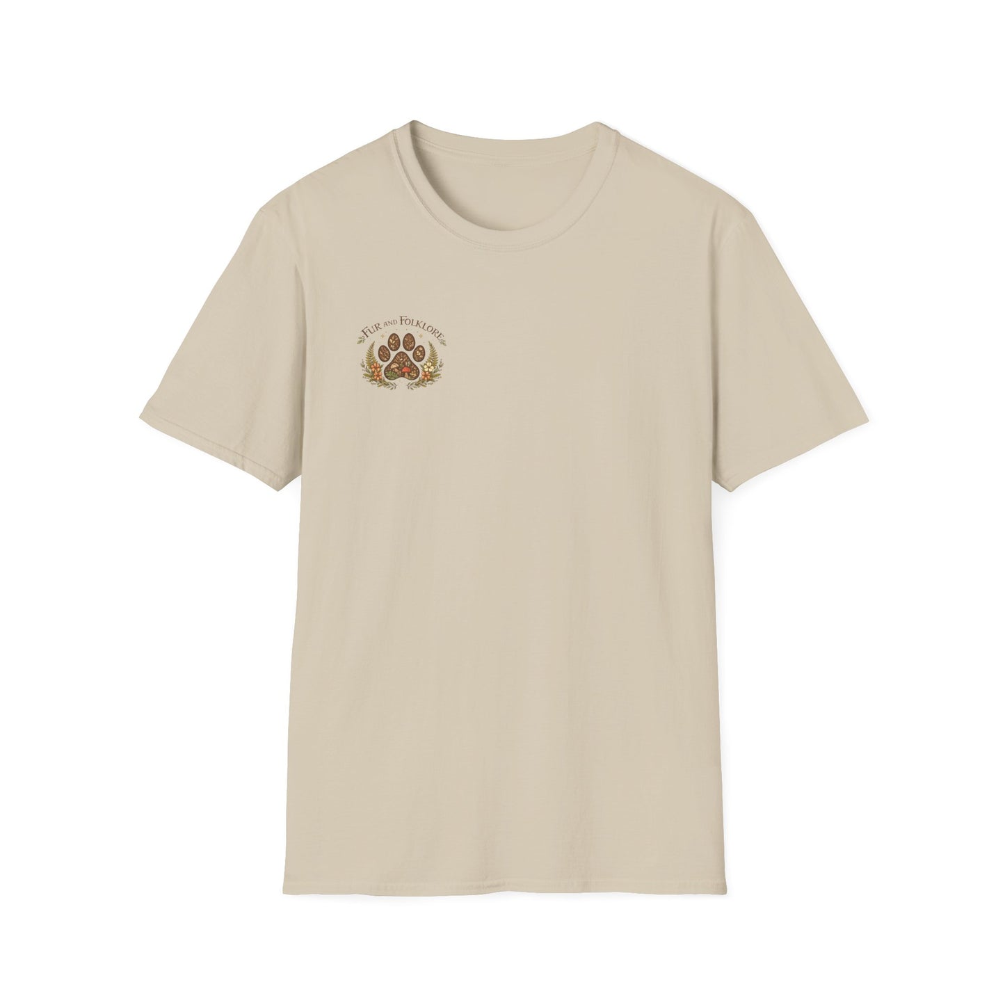 Ragdoll Cat T-Shirt — Vintage Portrait Tee with Paw Print