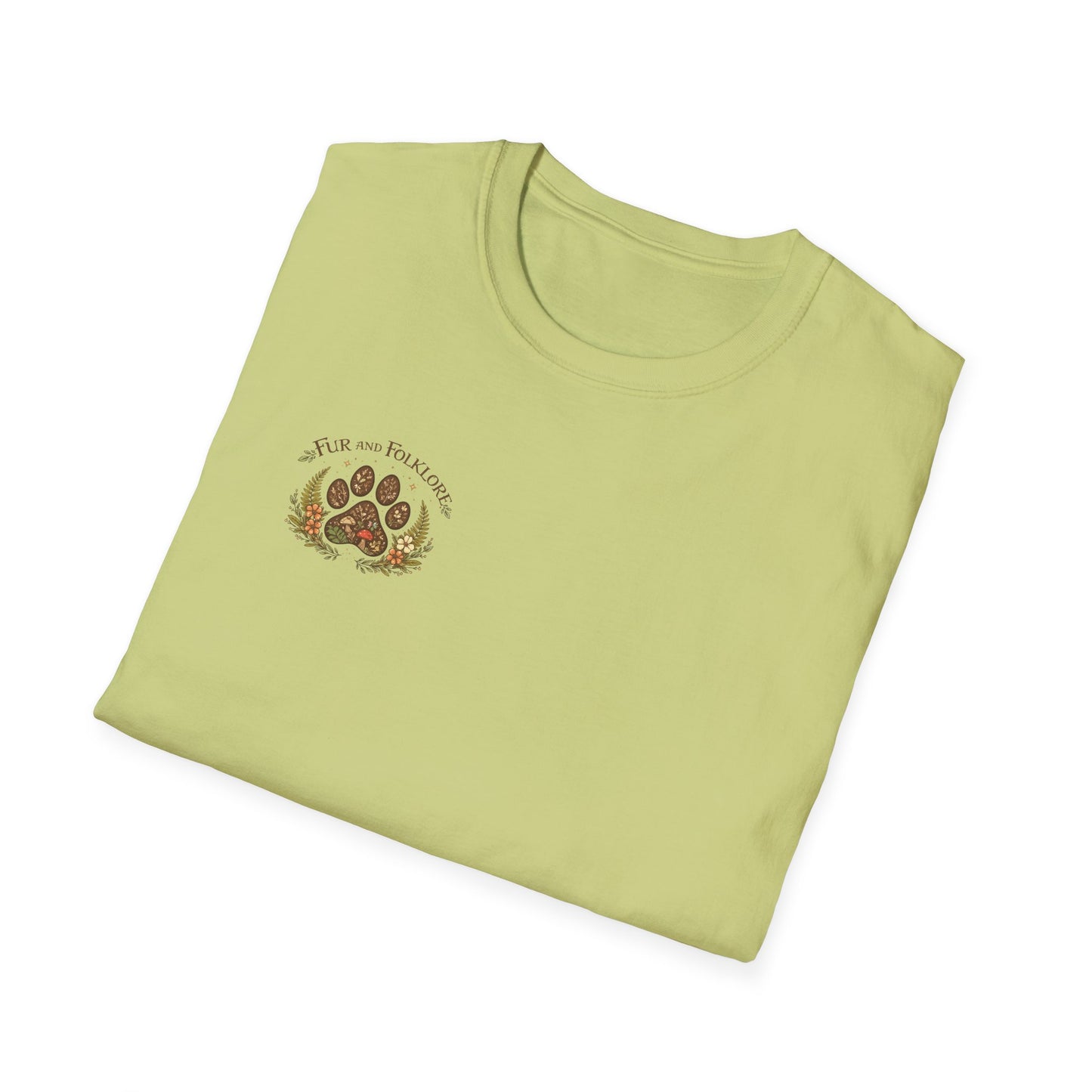 Dachshund Graphic T-Shirt — Vintage Sketch Paw Print Tee