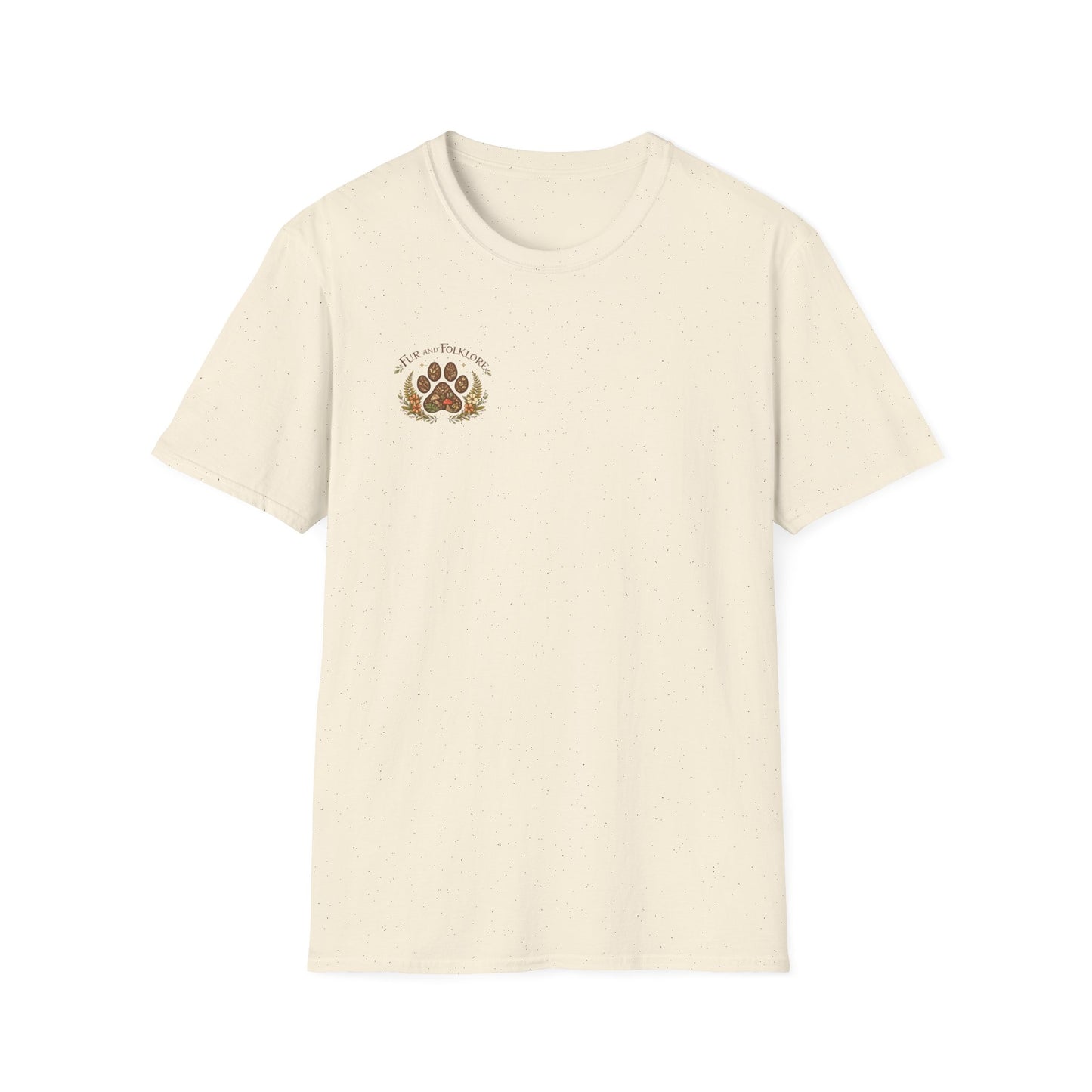 Siamese Cat T-Shirt — Vintage Illustration Paw Print Tee