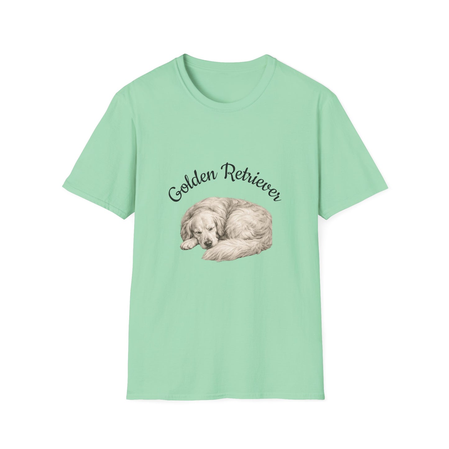 Golden Retriever T-Shirt — Vintage Breed Art & History Gift