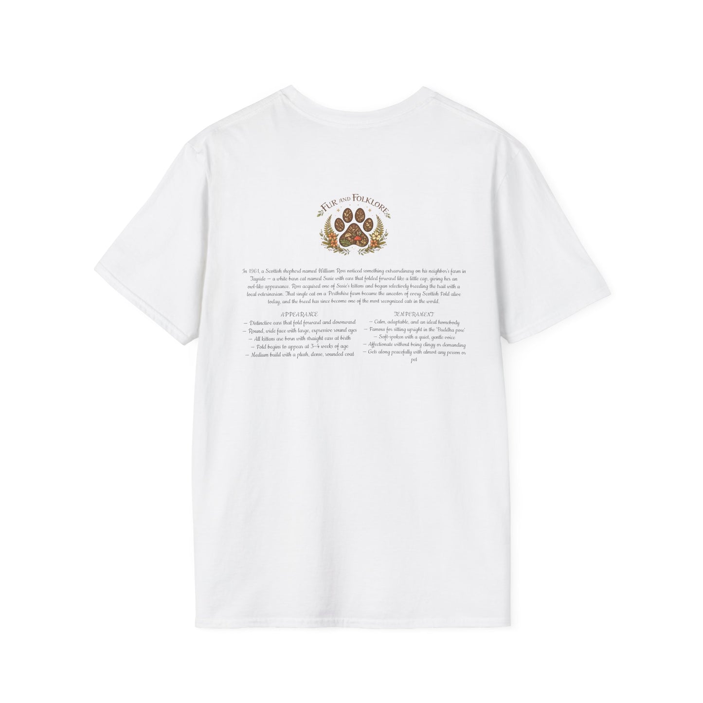 Scottish Fold Softstyle T-Shirt
