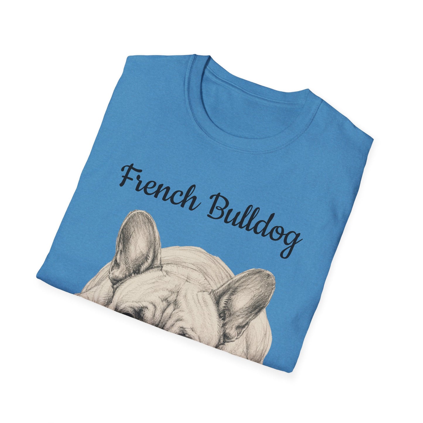 French Bulldog T-Shirt — Vintage Illustration Paw Print Tee