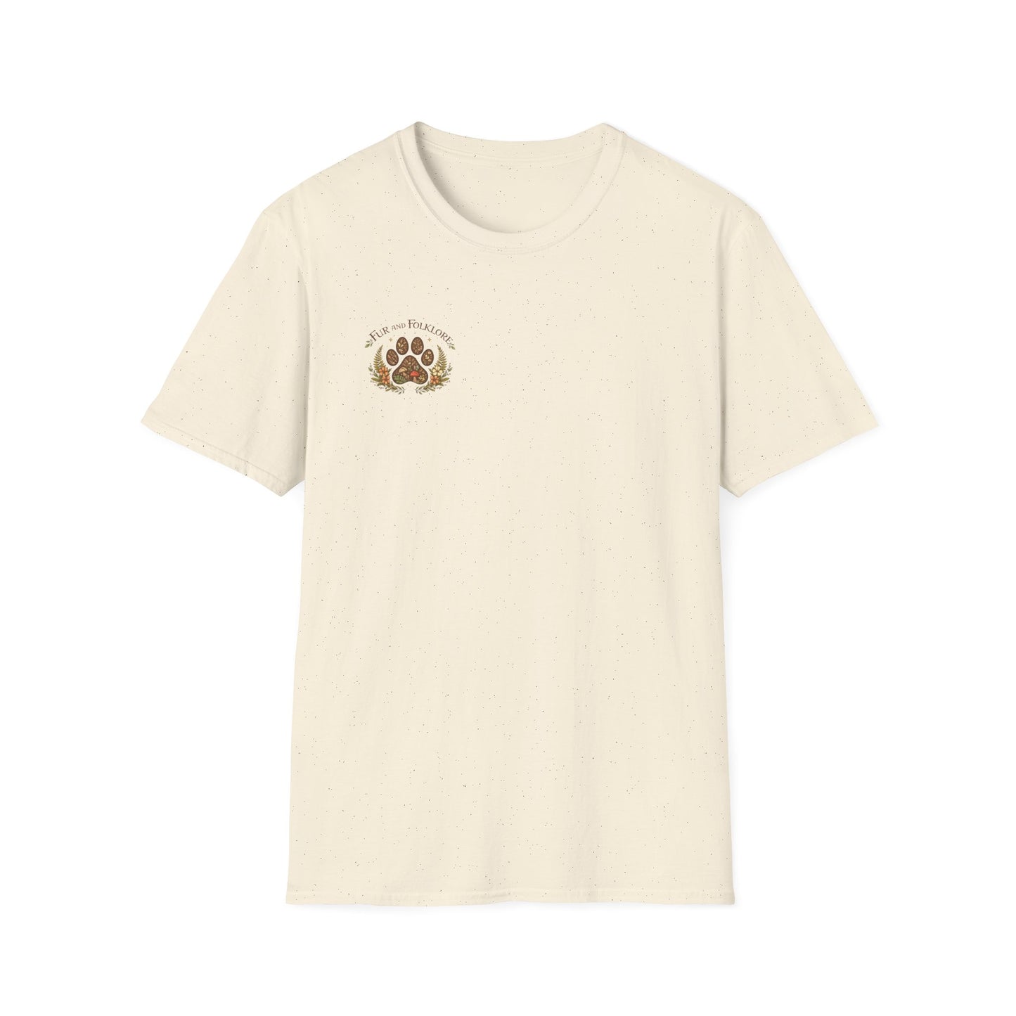 Scottish Fold Cat T-Shirt — Illustrated Breed Portrait Tee