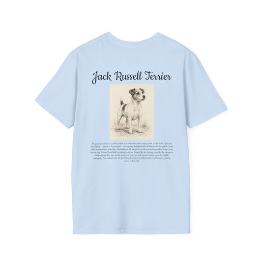 Jack Russell Terrier T-Shirt — Vintage Breed Art & History Gift