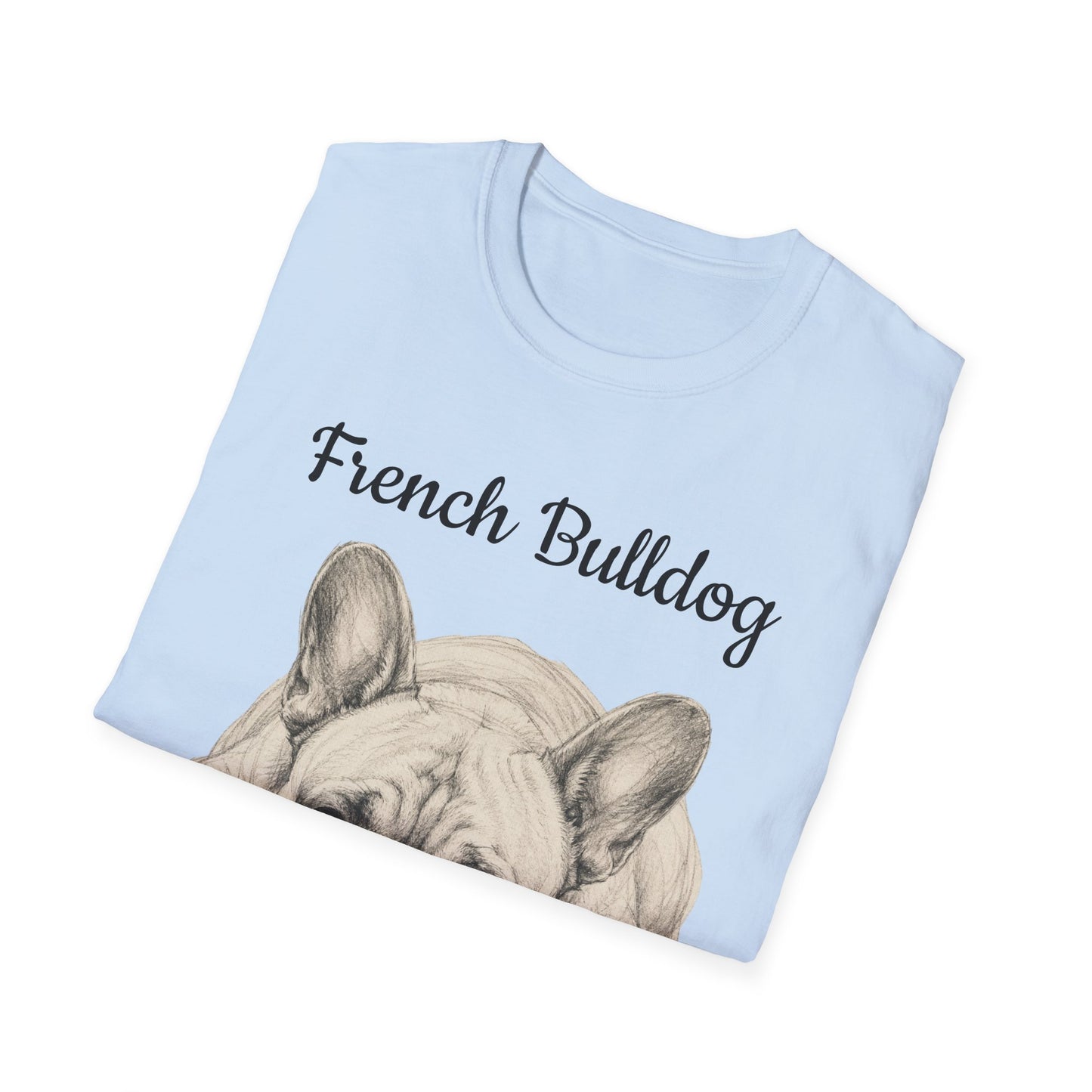 French Bulldog T-Shirt — Vintage Illustration Paw Print Tee