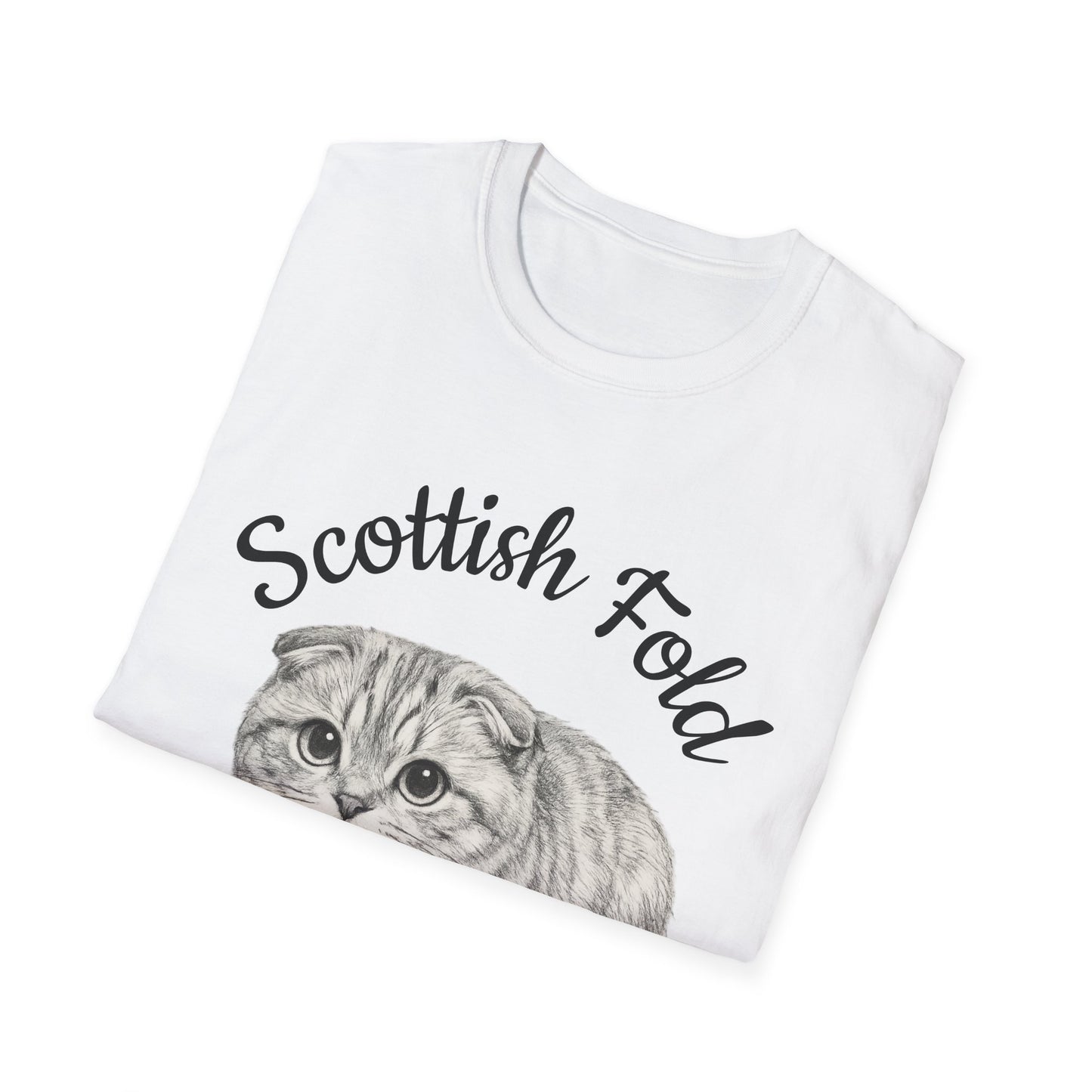 Scottish Fold Softstyle T-Shirt