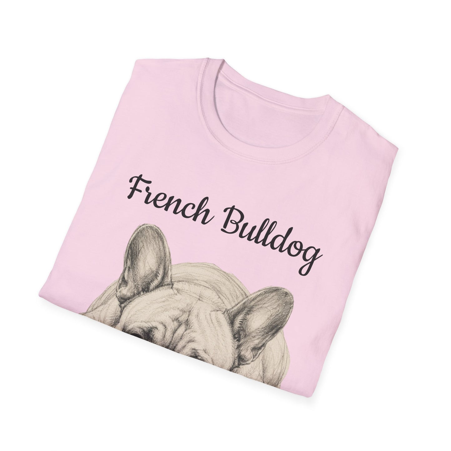 French Bulldog T-Shirt — Vintage Illustration Paw Print Tee