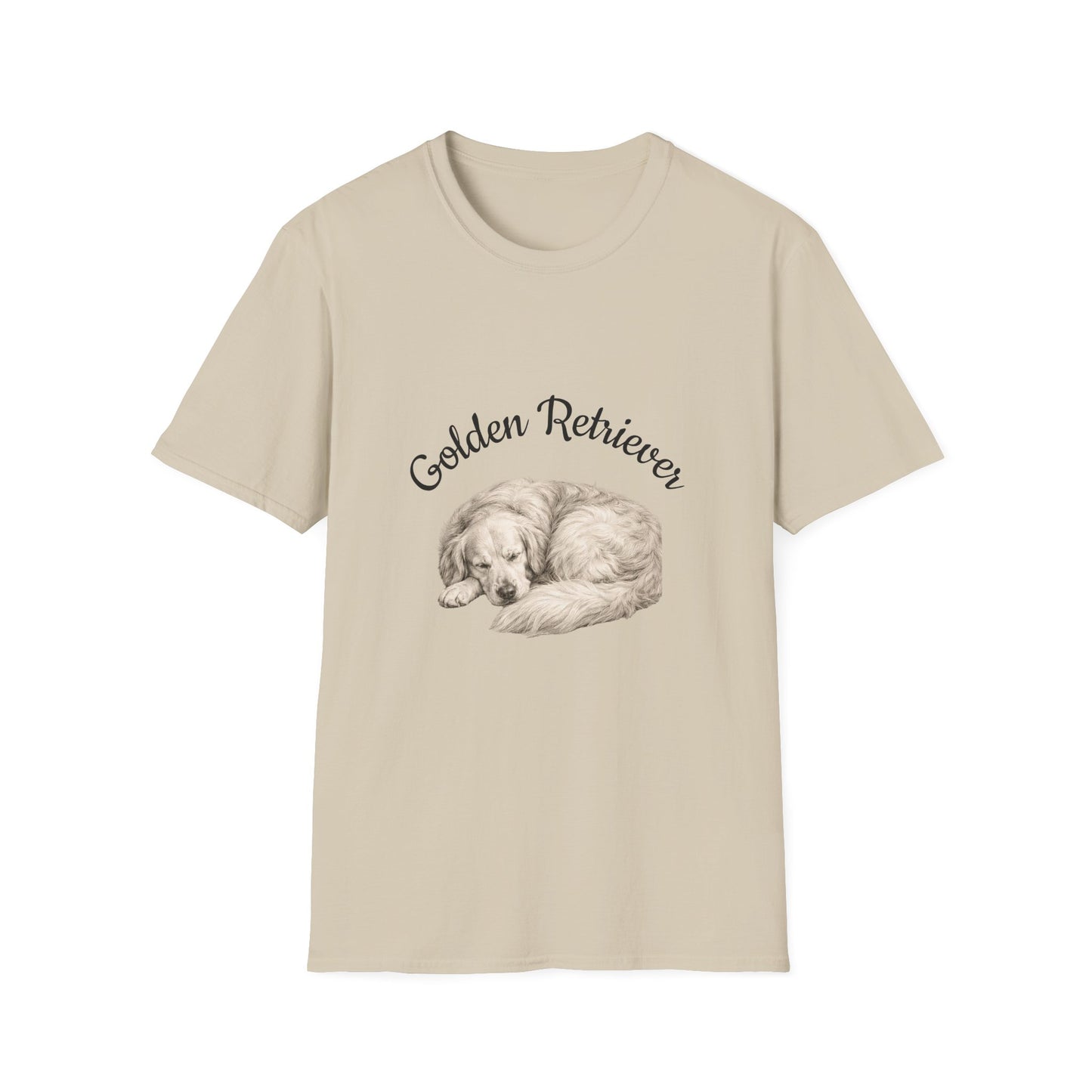 Golden Retriever T-Shirt — Vintage Breed Art & History Gift