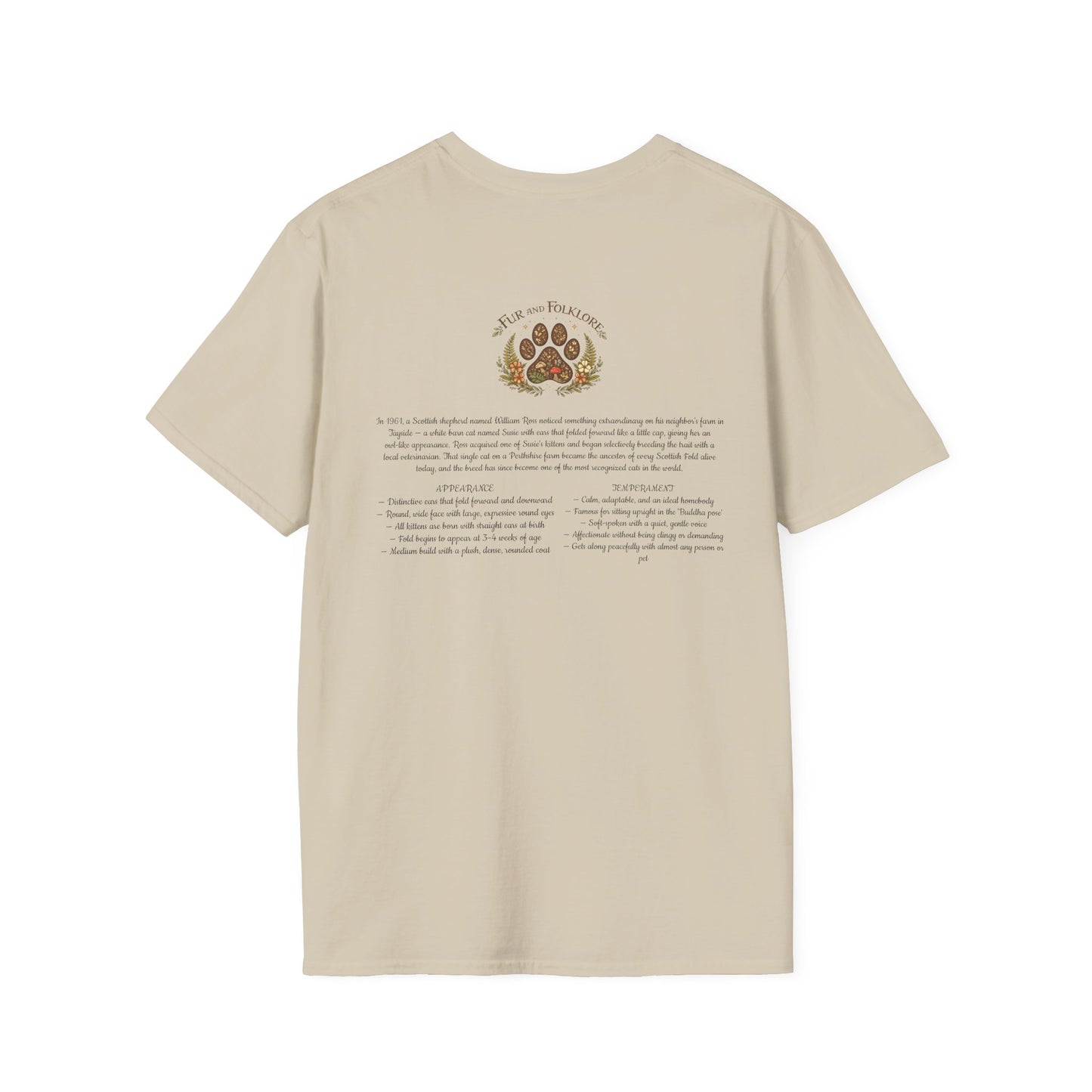 Scottish Fold Softstyle T-Shirt