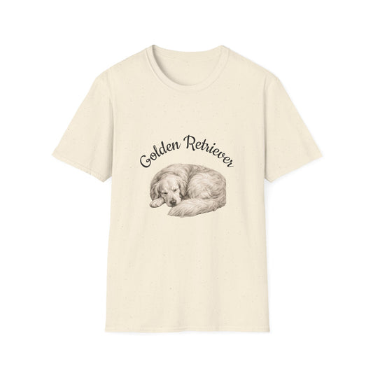 Golden Retriever T-Shirt — Vintage Breed Art & History Gift