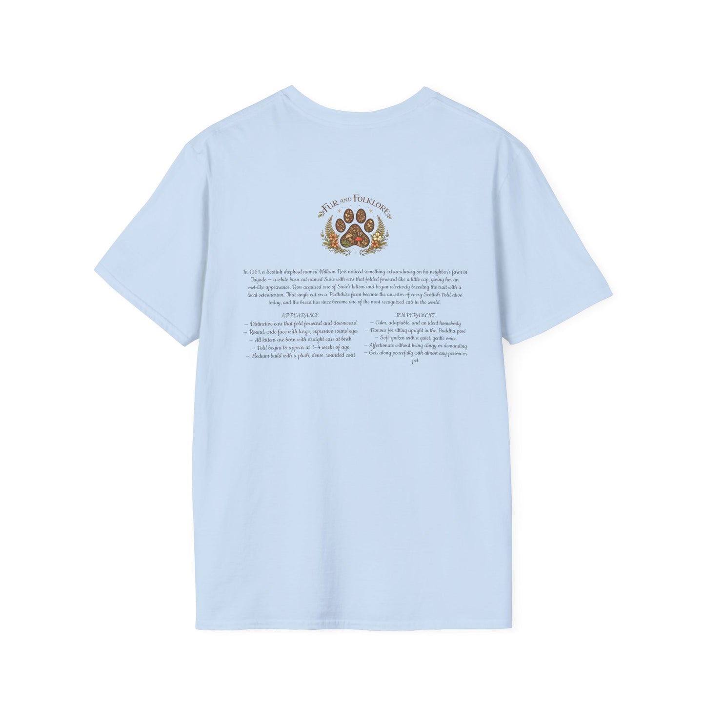 Scottish Fold Softstyle T-Shirt
