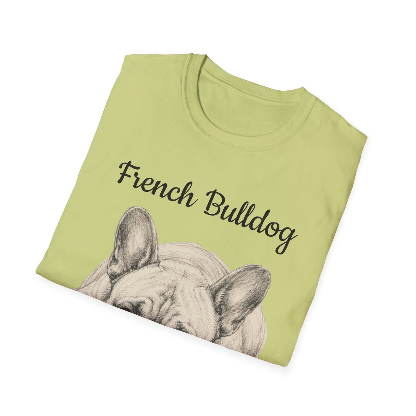 French Bulldog T-Shirt — Vintage Illustration Paw Print Tee