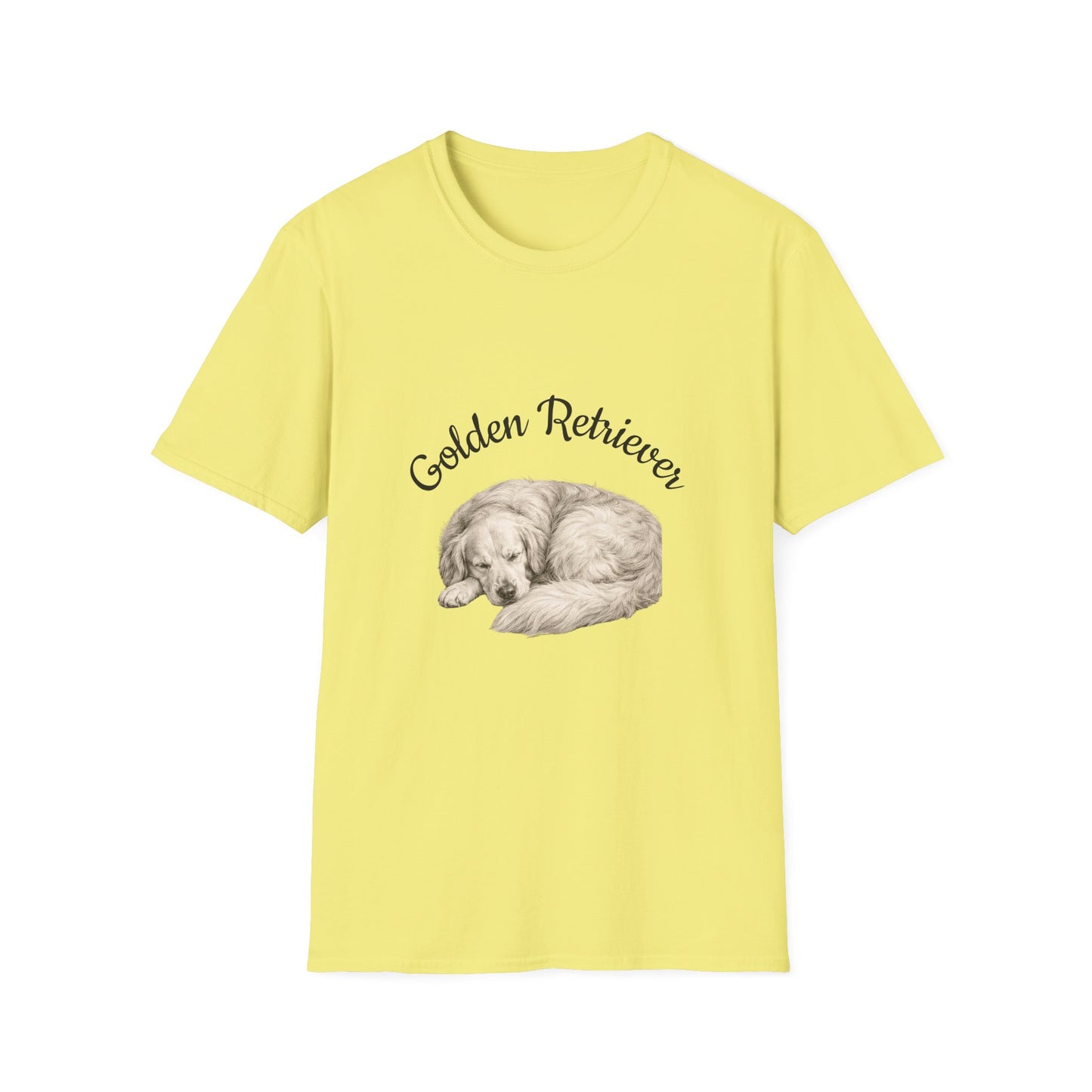 Golden Retriever T-Shirt — Vintage Breed Art & History Gift