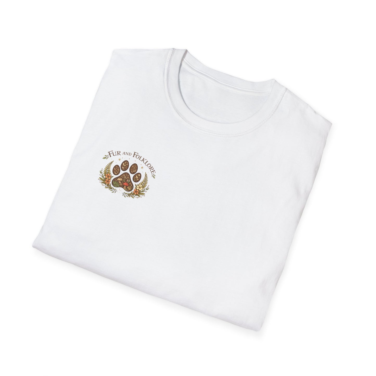 Scottish Fold Cat T-Shirt — Illustrated Breed Portrait Tee