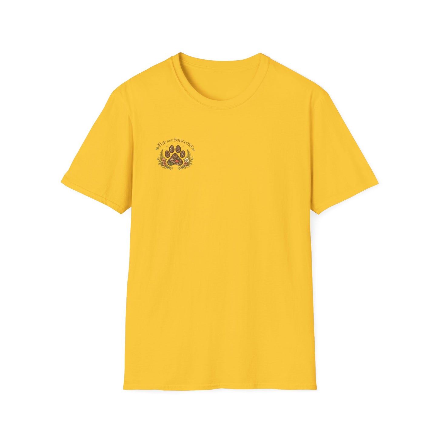 Ragdoll Cat T-Shirt — Vintage Portrait Tee with Paw Print