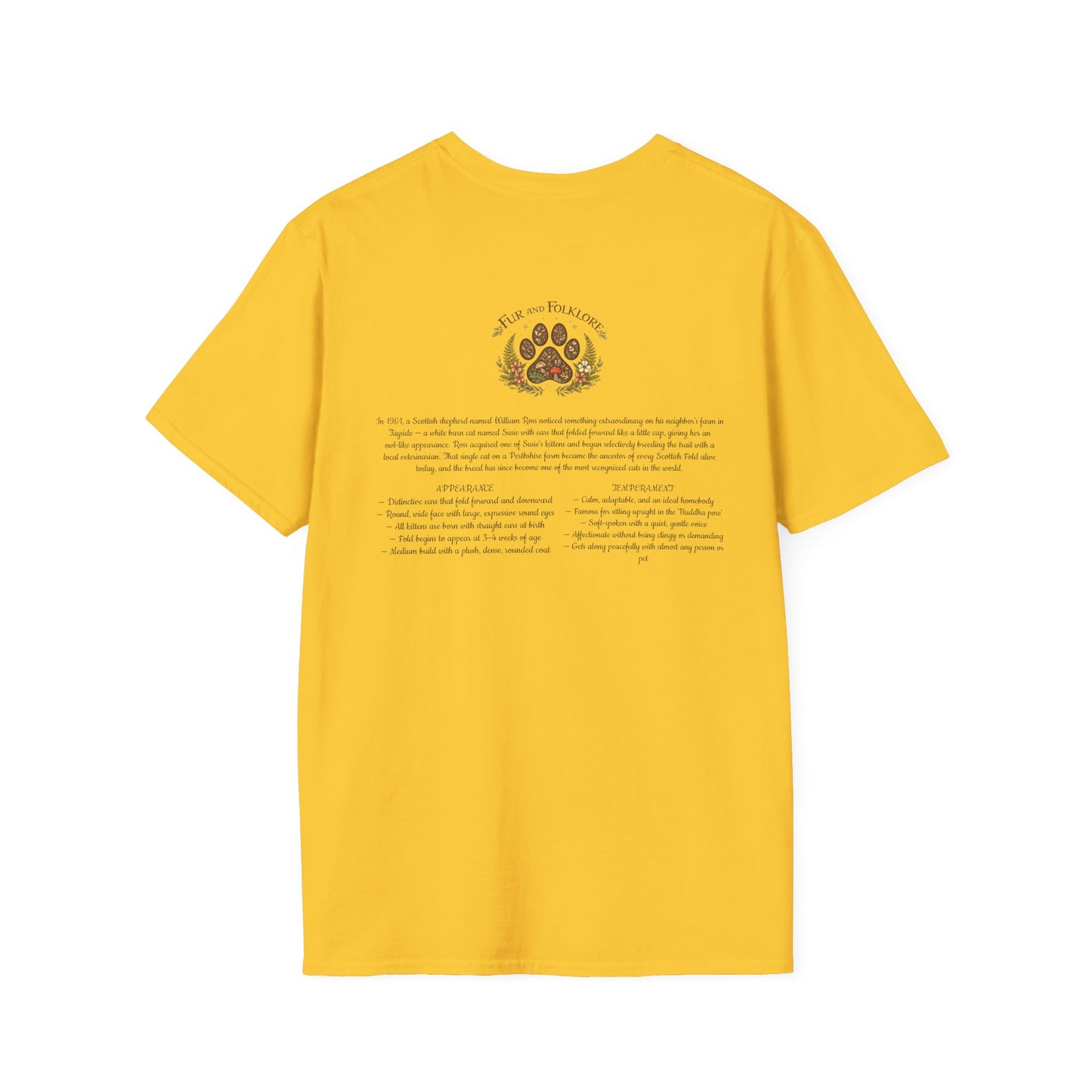 Scottish Fold Softstyle T-Shirt