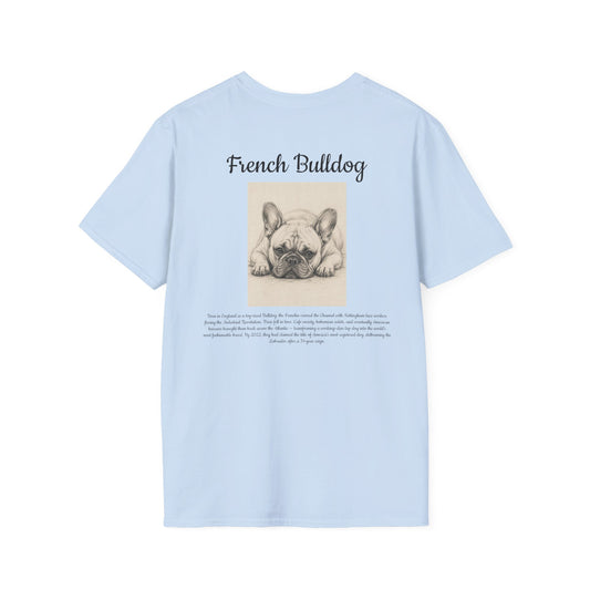 French Bulldog T-Shirt — Vintage Breed Art & History Gift