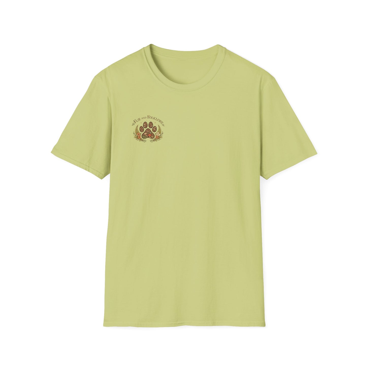 Scottish Fold Cat T-Shirt — Illustrated Breed Portrait Tee
