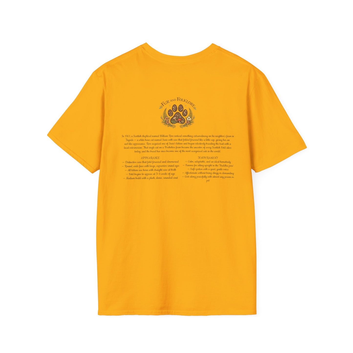 Scottish Fold Softstyle T-Shirt