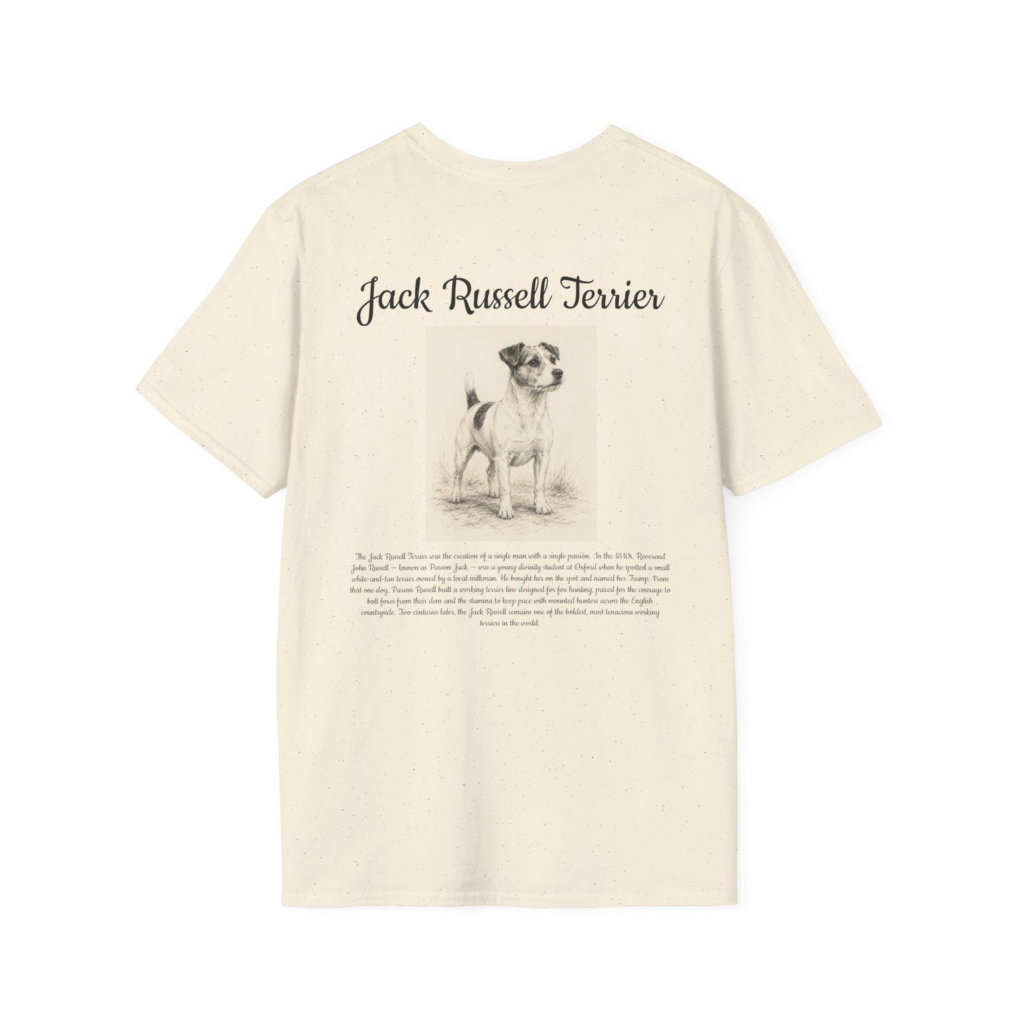 Jack Russell Terrier T-Shirt — Vintage Breed Art & History Gift