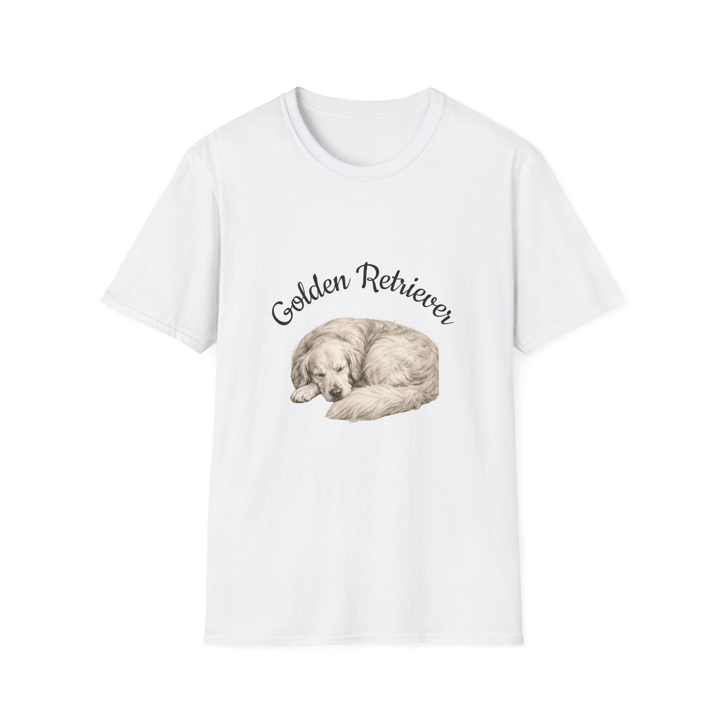 Golden Retriever T-Shirt — Vintage Breed Art & History Gift