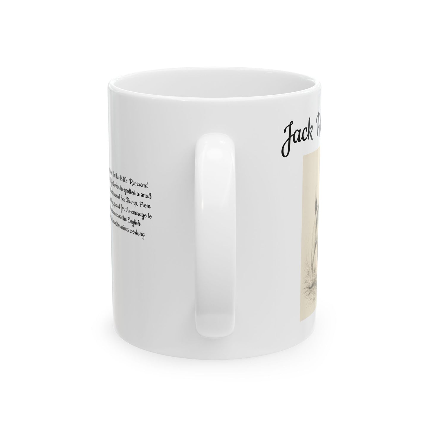 Jack Russell Terrier Coffee Mug — Vintage Breed Art & History Gift (11oz/15oz)