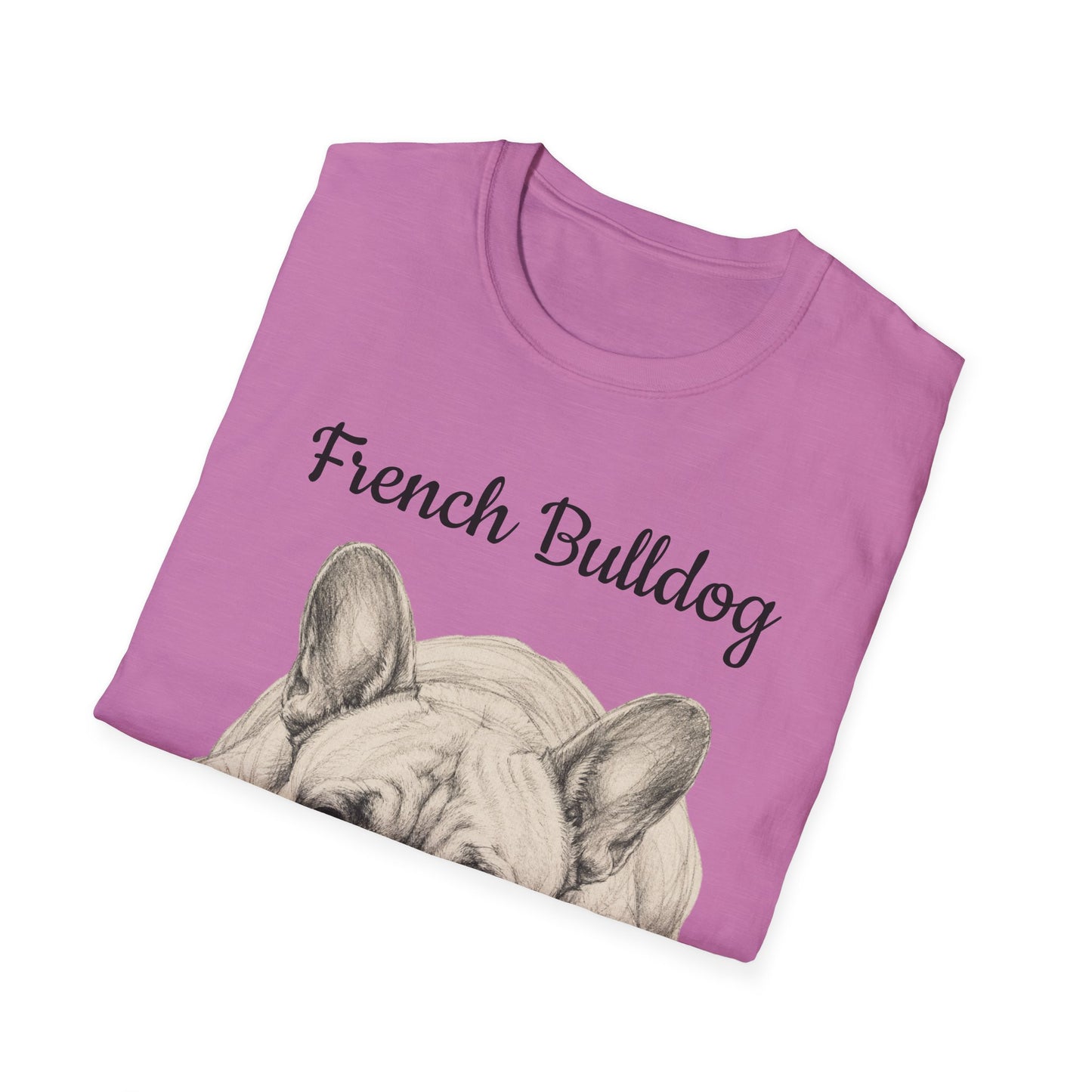 French Bulldog T-Shirt — Vintage Illustration Paw Print Tee